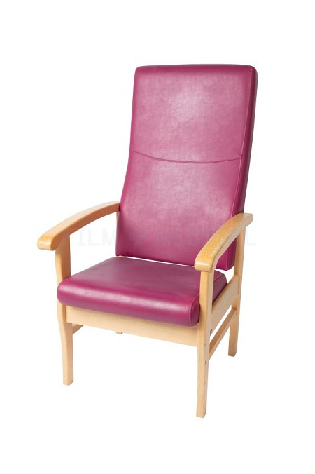 Purrple High Back Chair